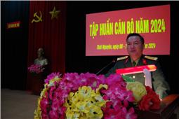 Sư đoàn 346 bế mạc tập huấn cán bộ năm 2024